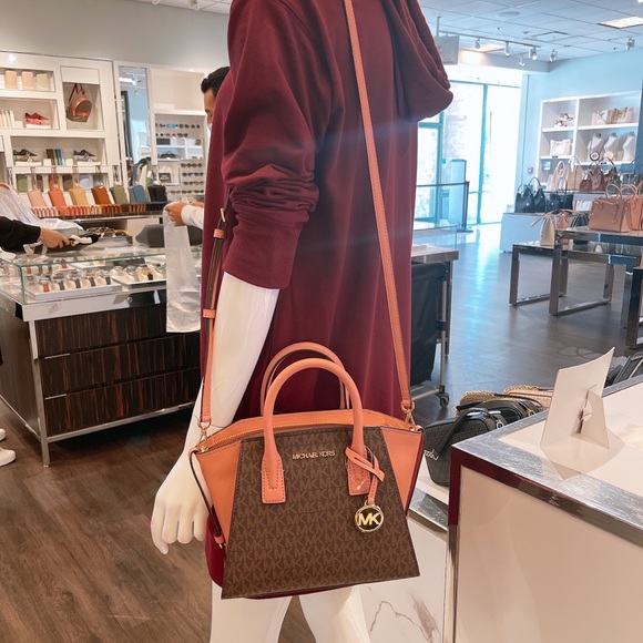 Michael Kors Avril Small Top Zip Satchel - Picture 9 of 9